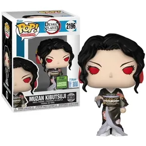 Funko POP! DEMON SLAYER 2196 Muzan Kibutsuji "Metallic" 2026 SPRING CON EXCLUSIVE pas cher