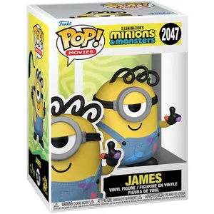 Figurine Funko Pop - Les Minions N°2047 - James (94091) pas cher