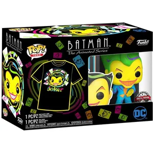Figurine Funko Pop and Tee DC Joker L pas cher