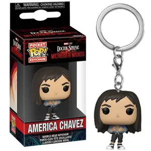 Funko Pop Keychain: Doctor Strange in The Multiverse of Madness - America Chavez pas cher