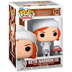 Funko Pop The Queen´s Gambit Beth Finale Exclusive Orange pas cher