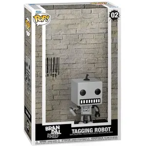 Funko Brandalised Verzamelfiguur Art Cover POP! Tagging Robot 9 cm Grijs pas cher