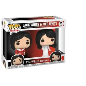 Figurine Funko Pop Rocks Jack White and Meg White The White Stripes