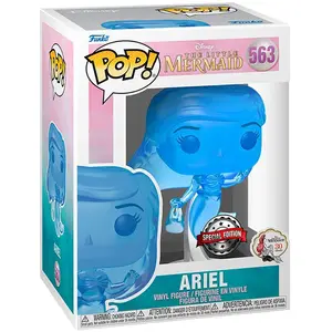 Funko Pop Disney Little Mermaid Ariel With Bag Exclusive Bleu pas cher