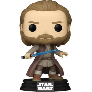 Figurine Funko Pop Obi-Wan Kenobi S2 Obi-Wan battle pose pas cher