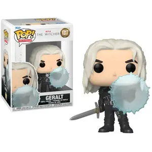 Figurine Funko Pop - The Witcher Série Netflix N°1317 - Geralt (67424) pas cher