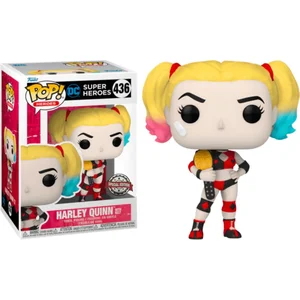 Funko Pop! Figurine Exclusive De Super-héros Harley Quinn Dc Comics pas cher