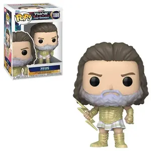 Comparateur de prix : GAMESTOP LTD Figurine Funko Pop! N°1069 - Thor : Love And Thunder - Zeus