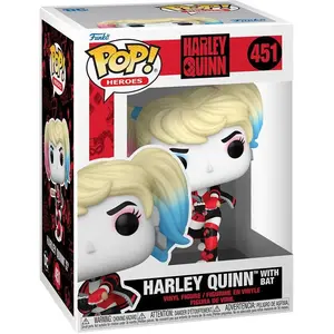 Harley Quinn Harley with Bat vinyl figuur 451 Funko Pop! standaard pas cher