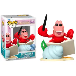 Funko The Little Mermaid Sebastian Pop! Figurine en vinyle Entertainment Earth Exclusive pas cher