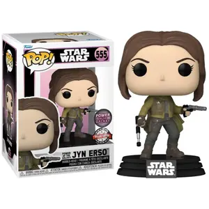 Funko Pop! Star Wars: Power of the Galaxy: Jyn Erso - Amazon Exclusive pas cher