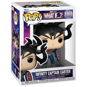 Funko Pop! Marvel: What If...? - Infinity Captain Carter #1464 pas cher
