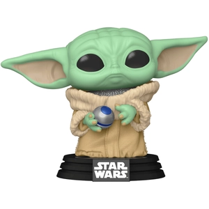 Figurine Funko Pop Star Wars The Book of Boba Fett Grogu with armor pas cher