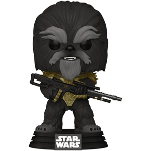 Figurine Funko Pop Star Wars The Book of Boba Fett Krrsantan with BG pas cher