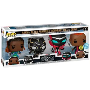 Funko Pop Marvel Black Panther Wakanda Forever Exclusive Multicolore pas cher