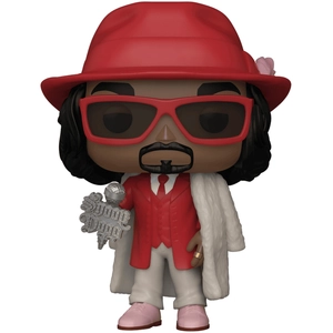FUNKO Figurine Rocks - Snoop Dogg With Fur Coat Pop 10cm pas cher