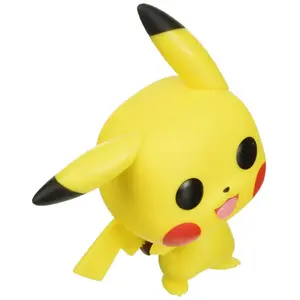 Funko Funko Pop! Games: Pokemon - Pikachu (Waving) + Pop Protector pas cher
