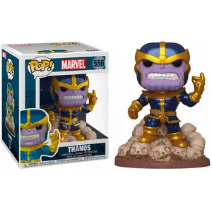 Funko Pop Marvel Heroes Thanos Snap 6in PX Deluxe Vinyl Figure pas cher