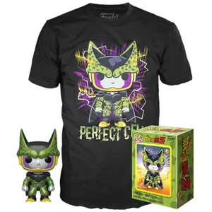 Funko Pop! Et T-shirt à Manches Courtes Perfect Cell Dragon Ball Z pas cher