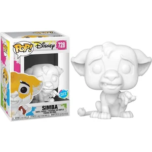 Figurine Funko Pop Disney Lion King Simba DIY Exclusivité pas cher