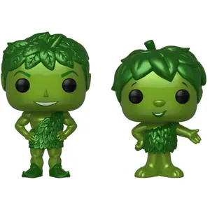 Funko Figurine Ad Icons - 2-Pack Green Giant & Sprout Metallic Exclu P...