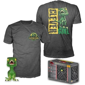 Funko Pop! Et T-shirt À Manches Courtes Clever Raptor Jurassic Park 9 Cm pas cher