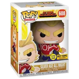 Figurine Funko Pop - My Hero Academia N°608 - Silver Age All Might - B... pas cher