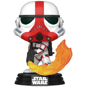 Figurine Funko Pop! Star Wars: Mandalorian - Incinerator Stormtrooper pas cher