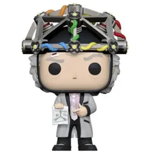 Figurine Funko Pop Movies Back to the Future Doc with Helmet