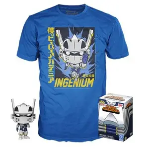 Funko Pop- Pop & tee MY Hero Academia TENYA IIDA INGENIUM (Full Mech S... pas cher