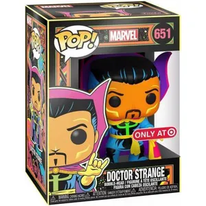 Funko Figurine Pop [Exclusive] Marvel : Docteur Strange Blacklight [651] pas cher