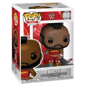 Figurine Funko Pop - Wwe N°80 - Mr. T (49266) pas cher
