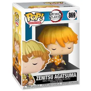 Figurine Funko Pop Animation Demon Slayer Zenitsu Agatsuma pas cher