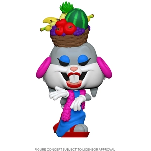 Figurine Funko Pop Bugs Bunny Chapeau de fruits 80e anniversaire pas cher
