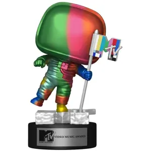 Funko Pop MTV Moon Person Rainbow Vinyl Figure pas cher