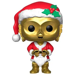Comparateur de prix : Funko Figurine Pop - Star Wars Noël - C-3po - Funko Pop N°276