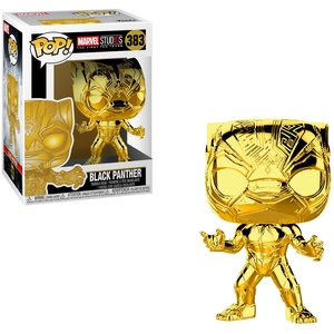 Figurine Funko Pop! Marvel Black Panther: Black Panther (Chrome)