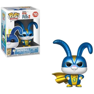 Funko Pop Secret Life of Pets 2 Snowball in Superhero Suit Vinyl Figure pas cher