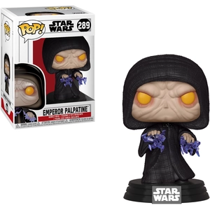 Funko- Pop Bobble: Star Wars: Emperor Palpatine Collectible Figure, 37591, Multi pas cher