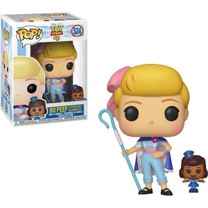 Funko Toy Story 4 - Bobble Head Pop N° 524 - Bo Beep W/Officer Mcdimples pas cher