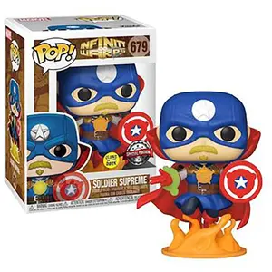 Figurine Funko Pop - Infinity Warps N°679 - Soldier Supreme (36820) pas cher