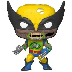 Funko Marvel POP! Movies Vinyl figurine Marvel Zombies- Wolverine(GW) Exclusive 9 cm pas cher