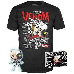 Funko Pop And Tee Marvel Anti-venom Figure Multicolore M pas cher