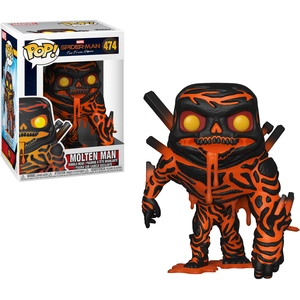Figurine Funko Pop Marvel Spider-Man Far From Home Molten Man pas cher