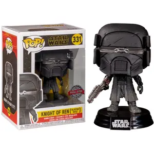 GAMESTOP LTD Star Wars Funko Pop! 39878 Knight of REN with Blaster Fusil - Exclusive Edition #331 pas cher
