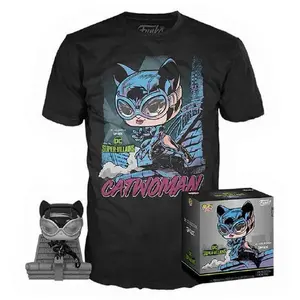 Funko Dc - Booble Head Pop N° Xx - Jim Lee - Catwoman + T-Shirt (L) pas cher