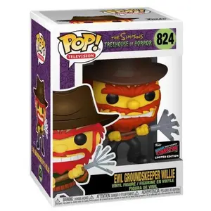 Comparateur de prix : Funko Pop! Animation: The Simpsons - Treehouse Of Horror - Evil Groundskeeper Willie #824 Convention Exclusive