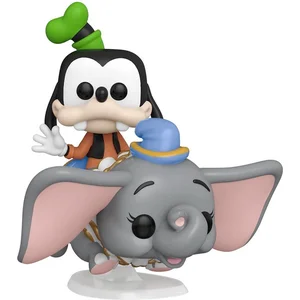 Figurine Funko Pop! Ride SUPDLX: WDW50- Dumbo w/Goofy pas cher