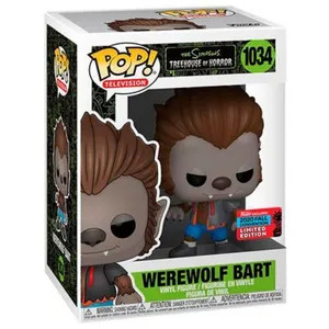 Funko Pop The Simpsons Werewolf Bart Exclusive Figure Multicolore pas cher