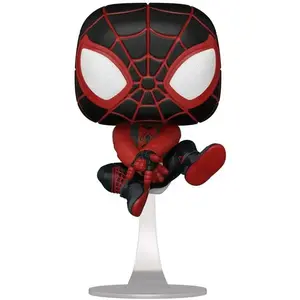 Figurine Funko Pop Marvel Spider-Man Miles Morales Bodega Cat Suit pas cher
